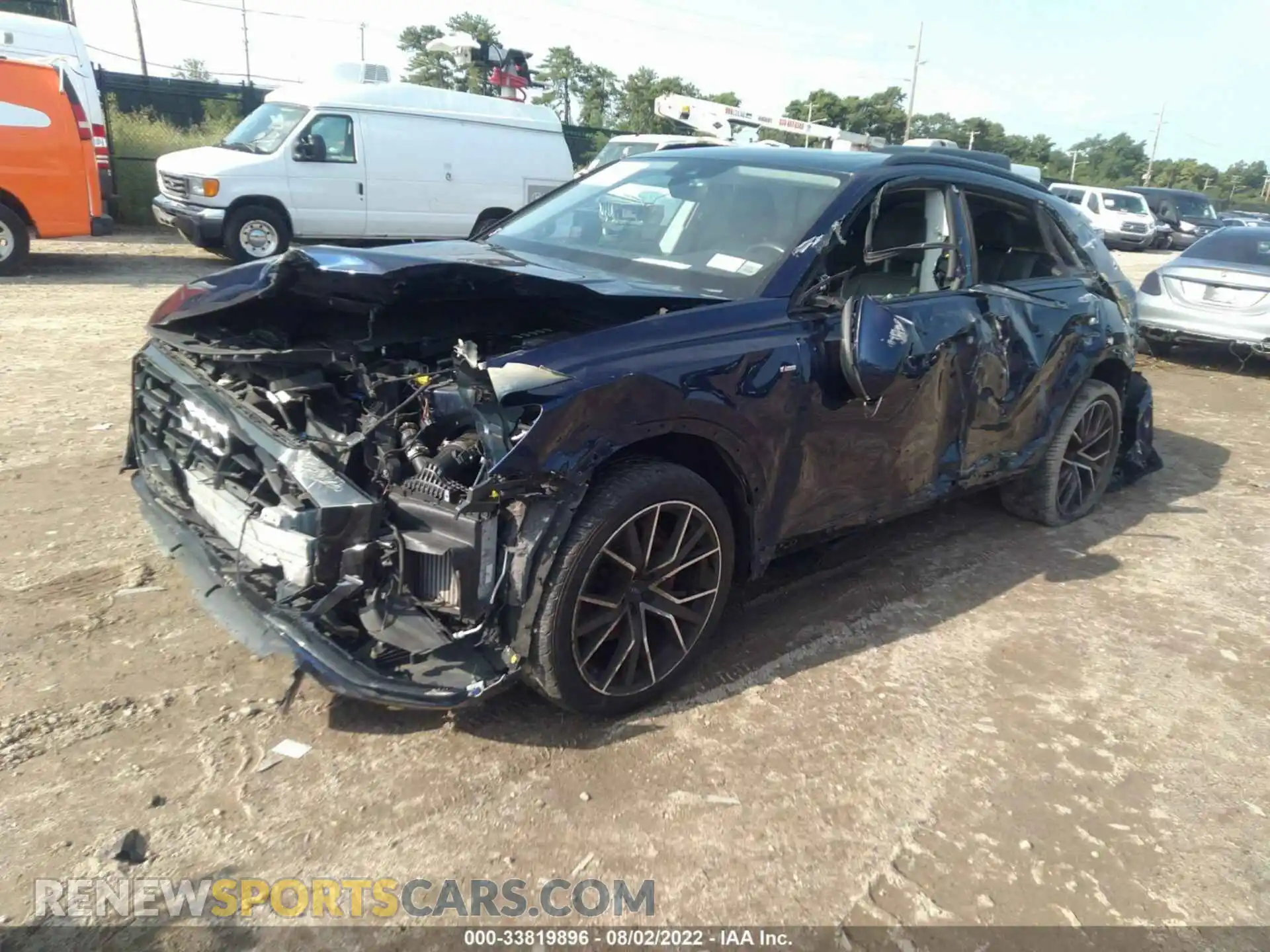 2 Photograph of a damaged car WA1EVAF19KD016037 AUDI Q8 2019