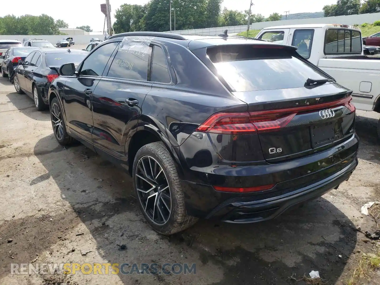 3 Photograph of a damaged car WA1EVAF1XKD025006 AUDI Q8 2019