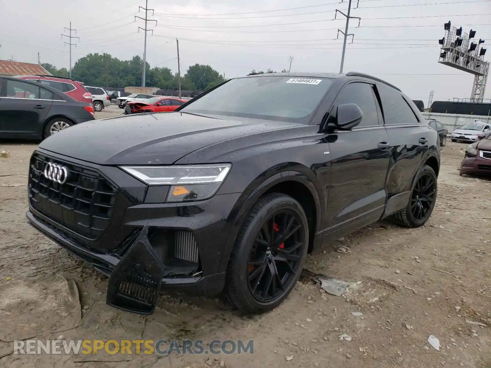 2 Фотография поврежденного автомобиля WA1EVAF1XKD025314 AUDI Q8 2019