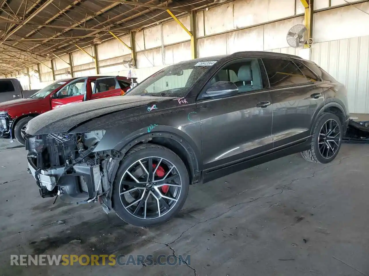 1 Фотография поврежденного автомобиля WA1FVAF10KD022121 AUDI Q8 2019