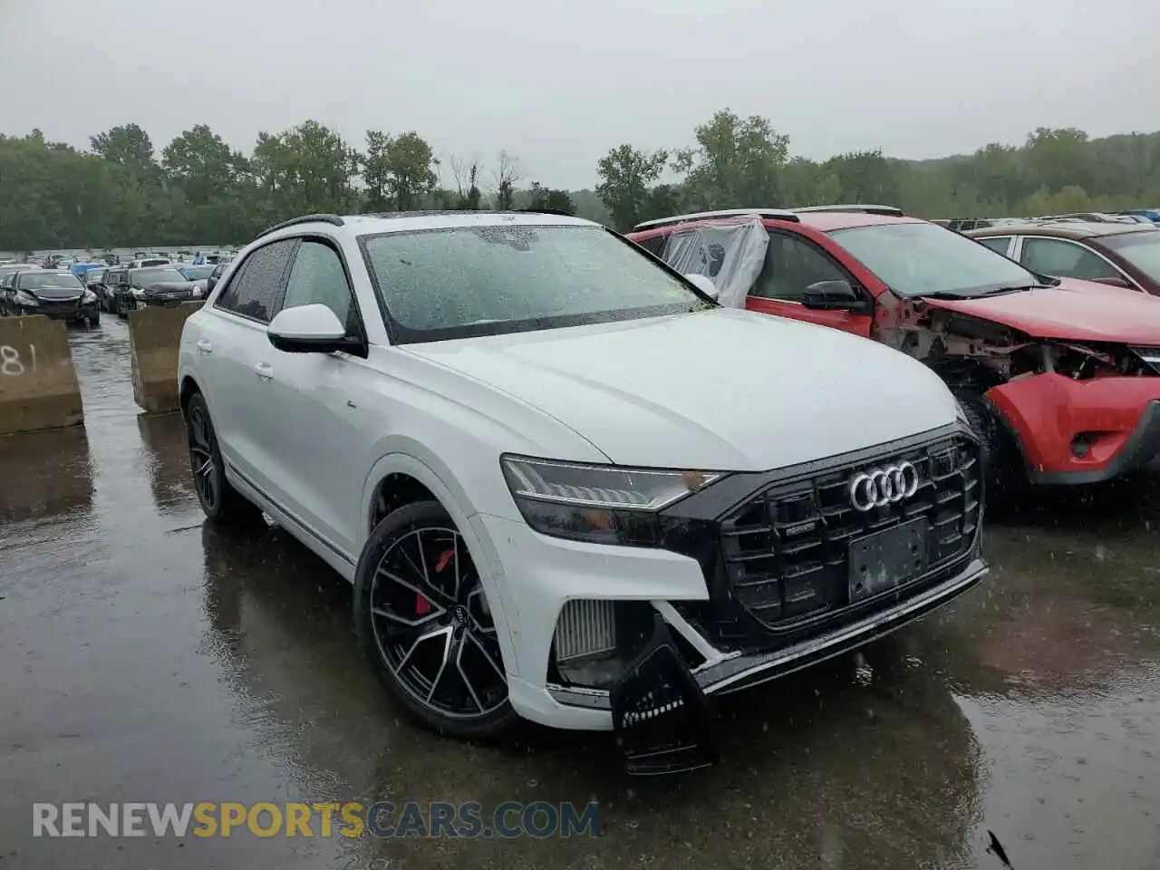 1 Фотография поврежденного автомобиля WA1FVAF10KD029084 AUDI Q8 2019