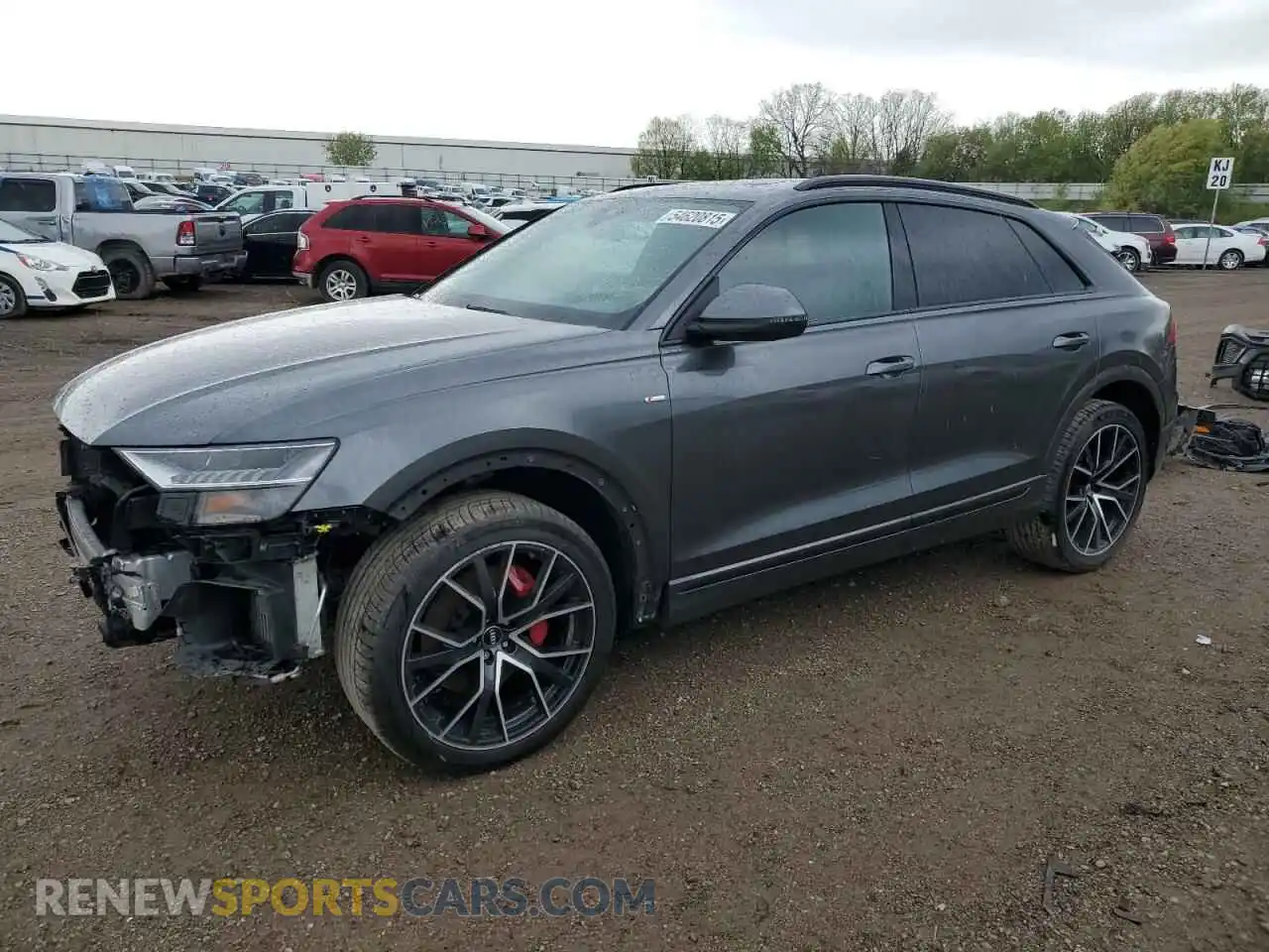 1 Фотография поврежденного автомобиля WA1FVAF10KD040943 AUDI Q8 2019