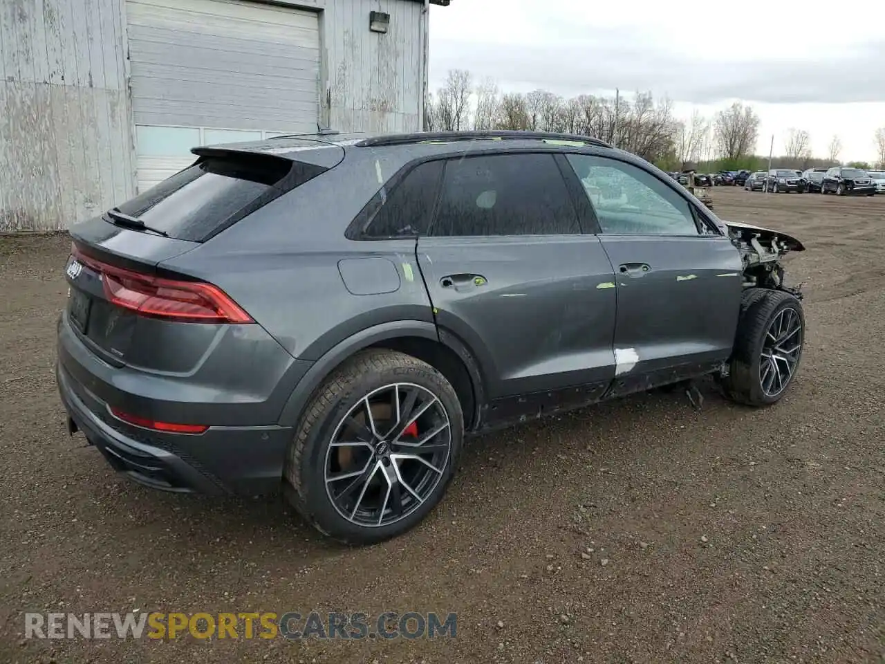 3 Фотография поврежденного автомобиля WA1FVAF10KD040943 AUDI Q8 2019