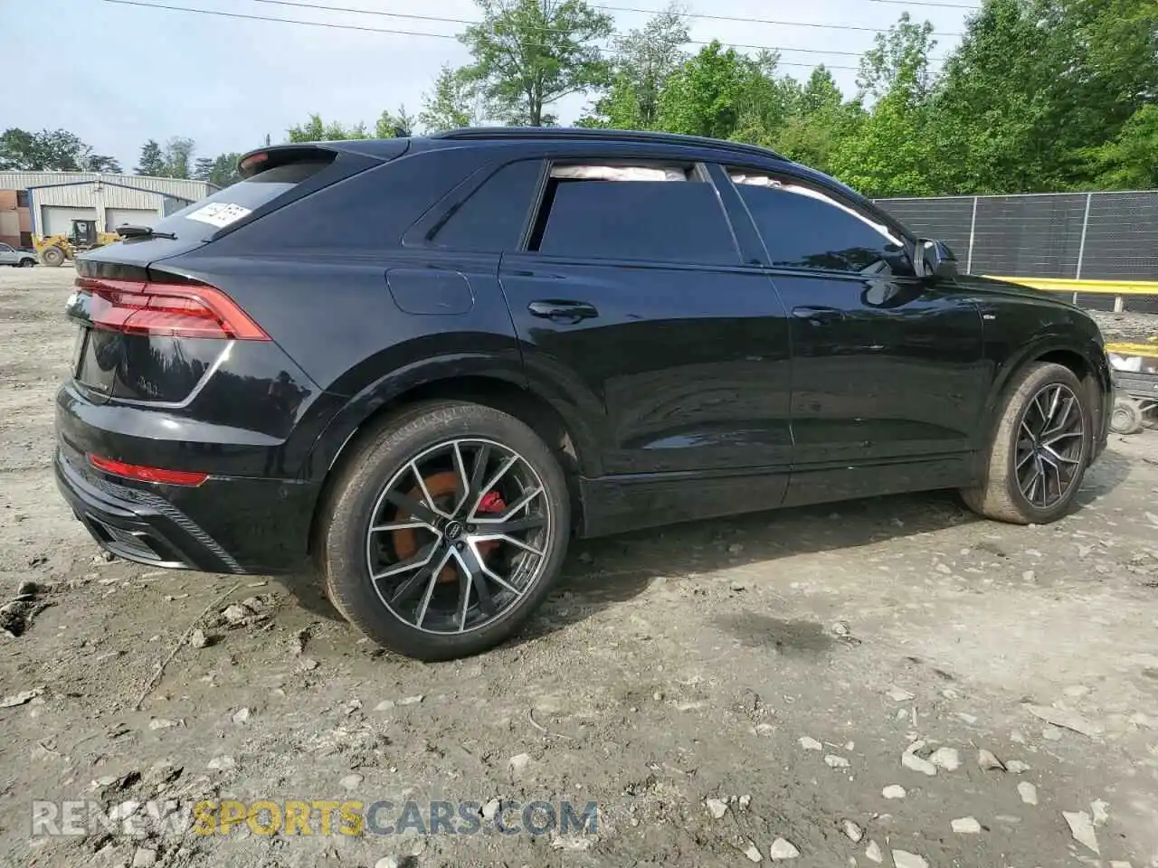 3 Фотография поврежденного автомобиля WA1FVAF12KD010469 AUDI Q8 2019