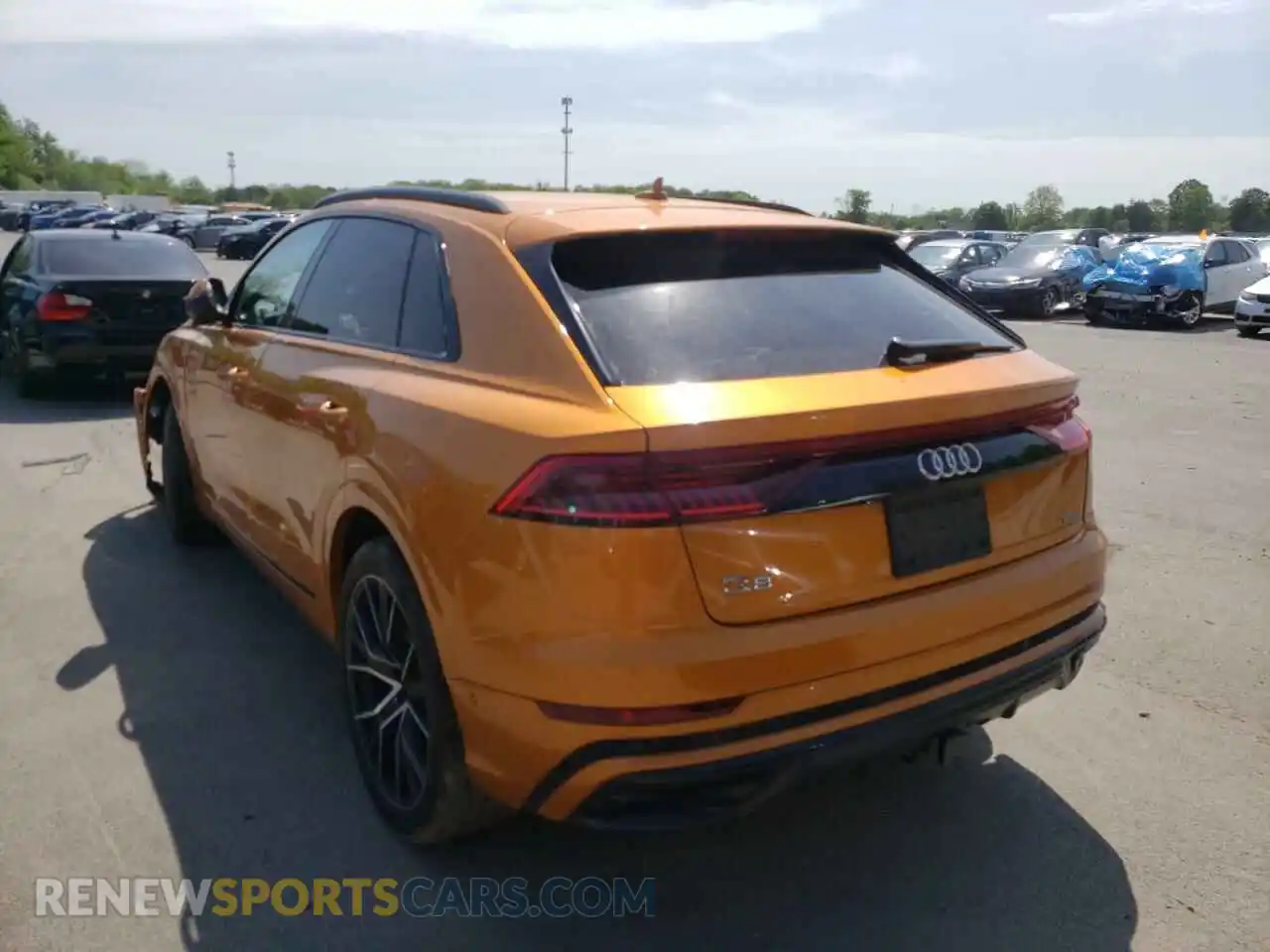 3 Photograph of a damaged car WA1FVAF12KD032455 AUDI Q8 2019