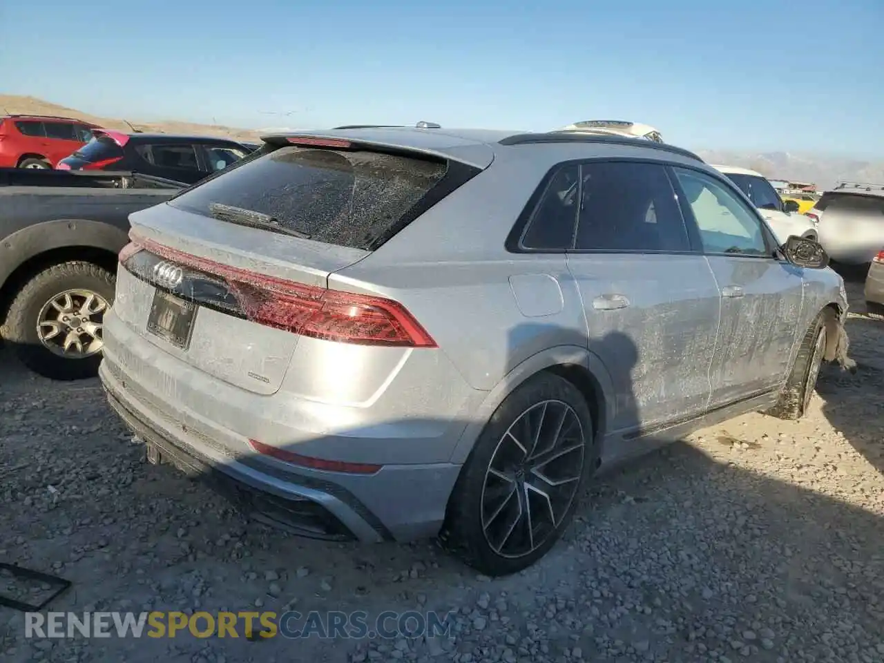 3 Photograph of a damaged car WA1FVAF15KD019070 AUDI Q8 2019