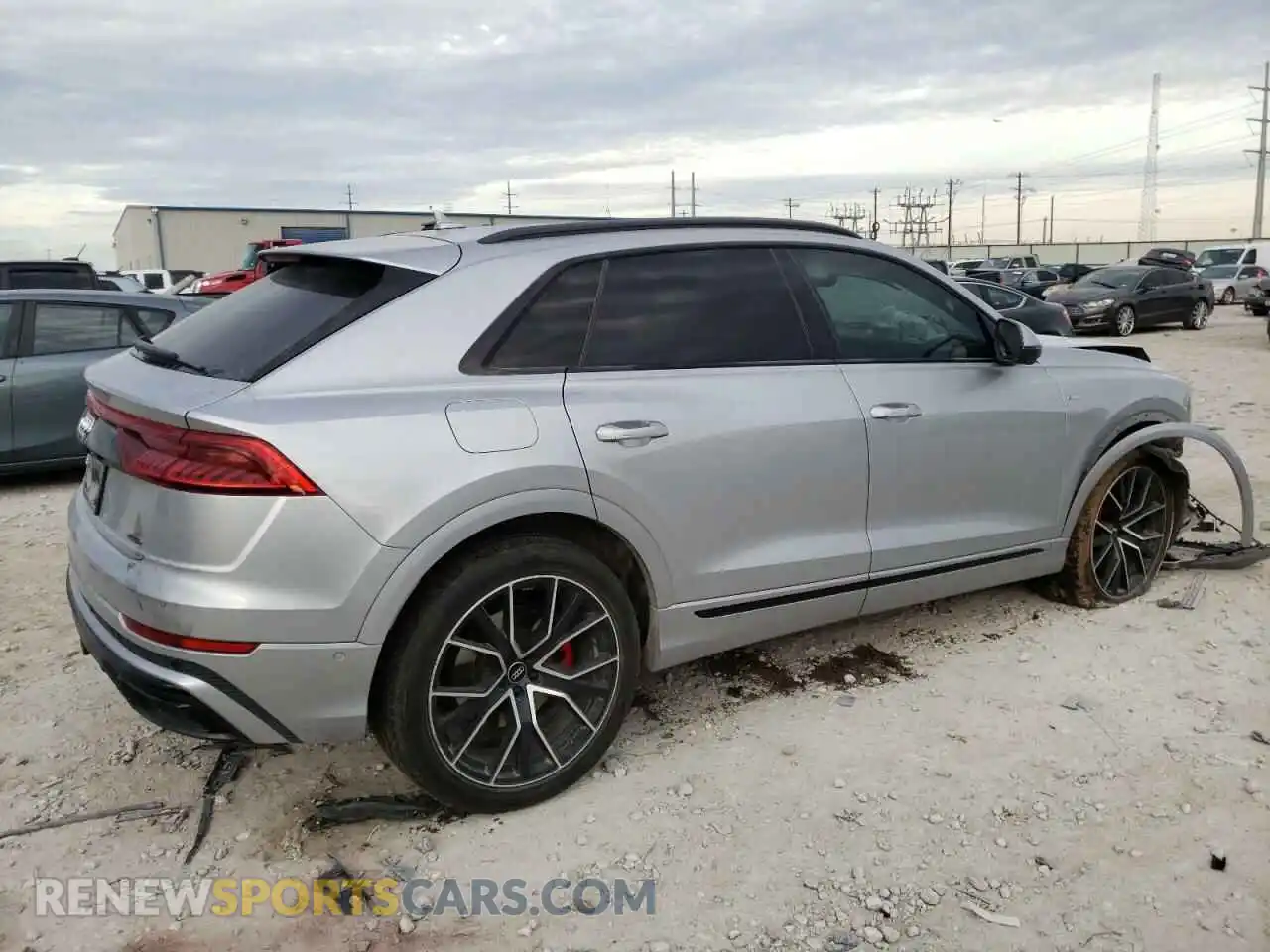 3 Photograph of a damaged car WA1FVAF15KD032949 AUDI Q8 2019