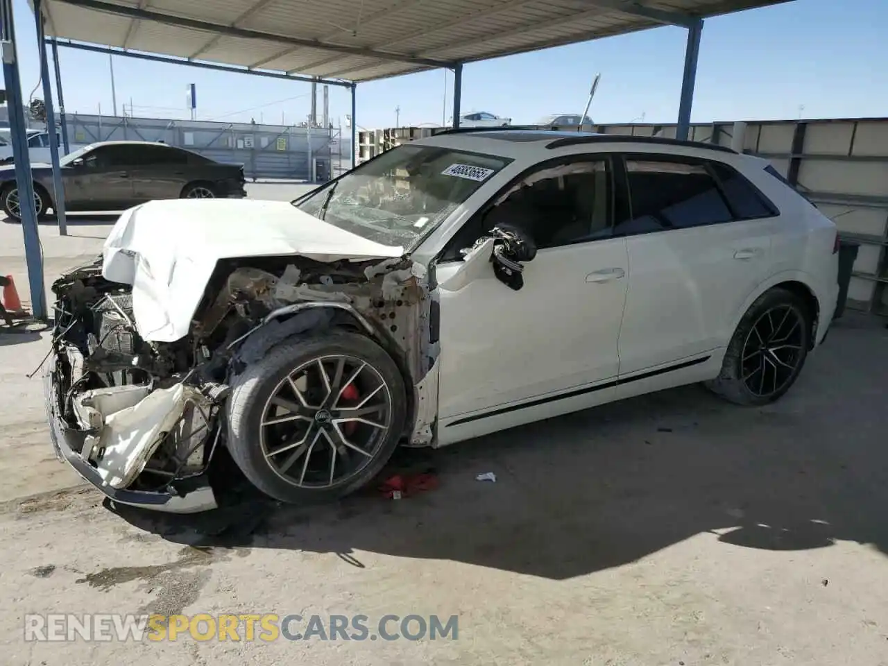 1 Фотография поврежденного автомобиля WA1FVAF17KD032175 AUDI Q8 2019