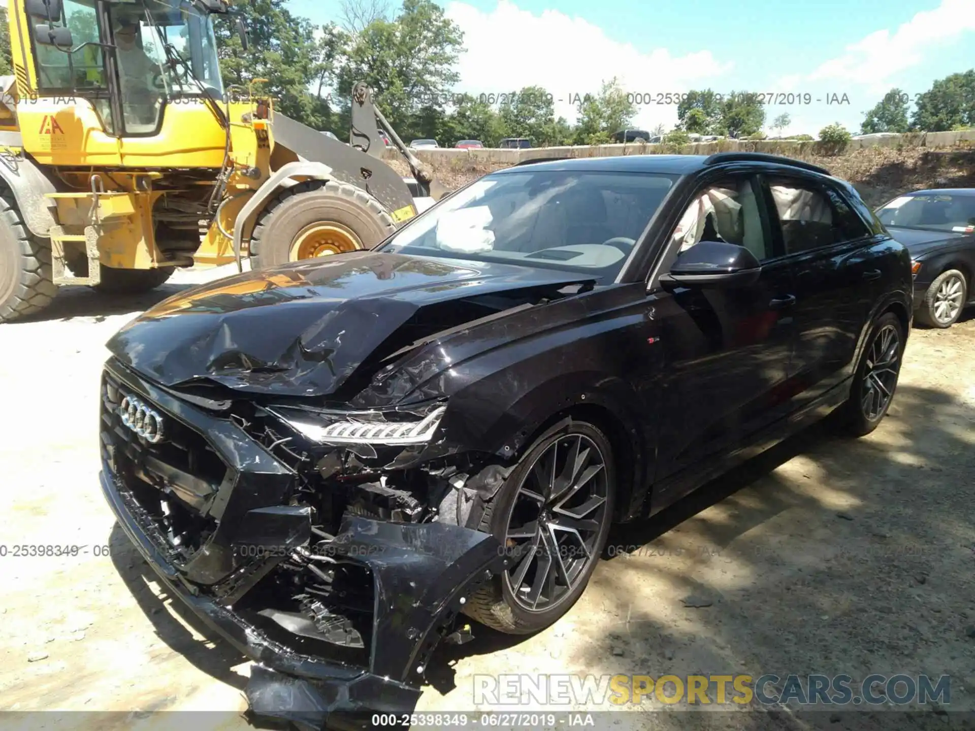 2 Photograph of a damaged car WA1FVAF17KD034069 AUDI Q8 2019