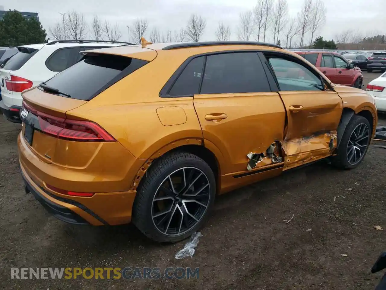 3 Photograph of a damaged car WA1FVAF18KD014722 AUDI Q8 2019
