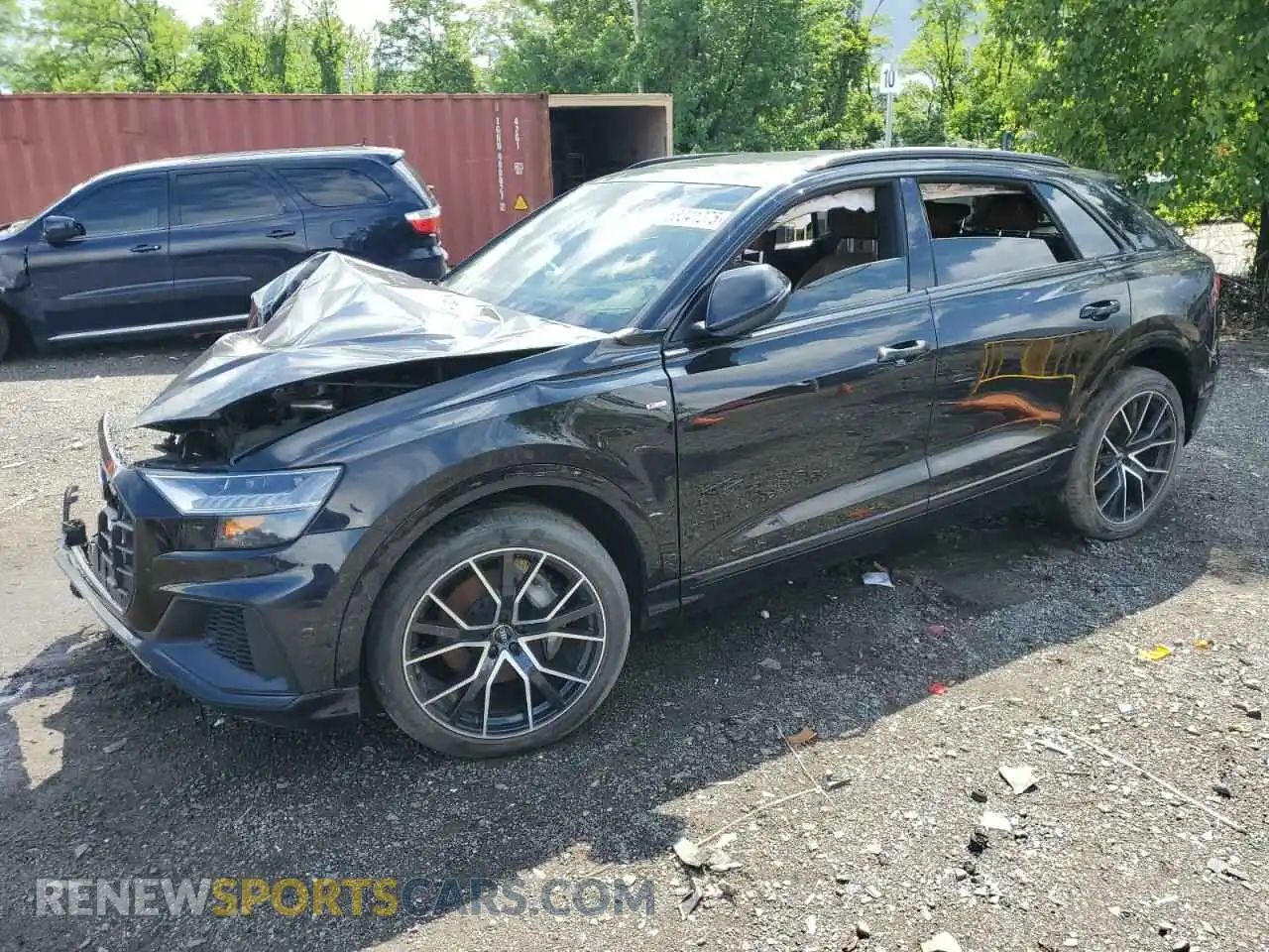 1 Фотография поврежденного автомобиля WA1FVAF18KD020259 AUDI Q8 2019