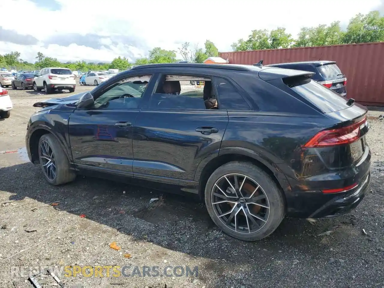 2 Фотография поврежденного автомобиля WA1FVAF18KD020259 AUDI Q8 2019