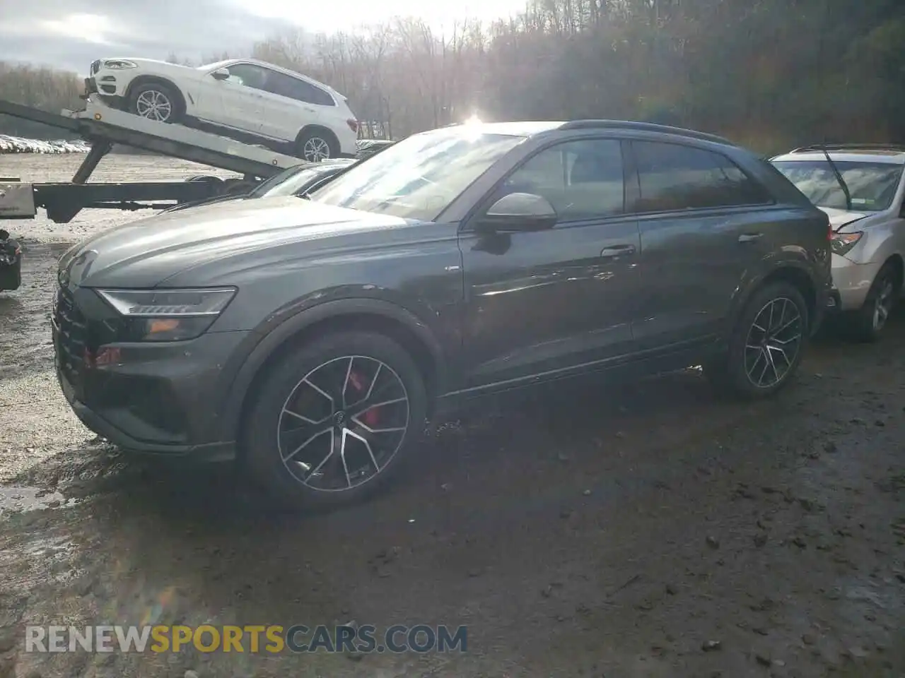 1 Photograph of a damaged car WA1FVAF19KD038804 AUDI Q8 2019