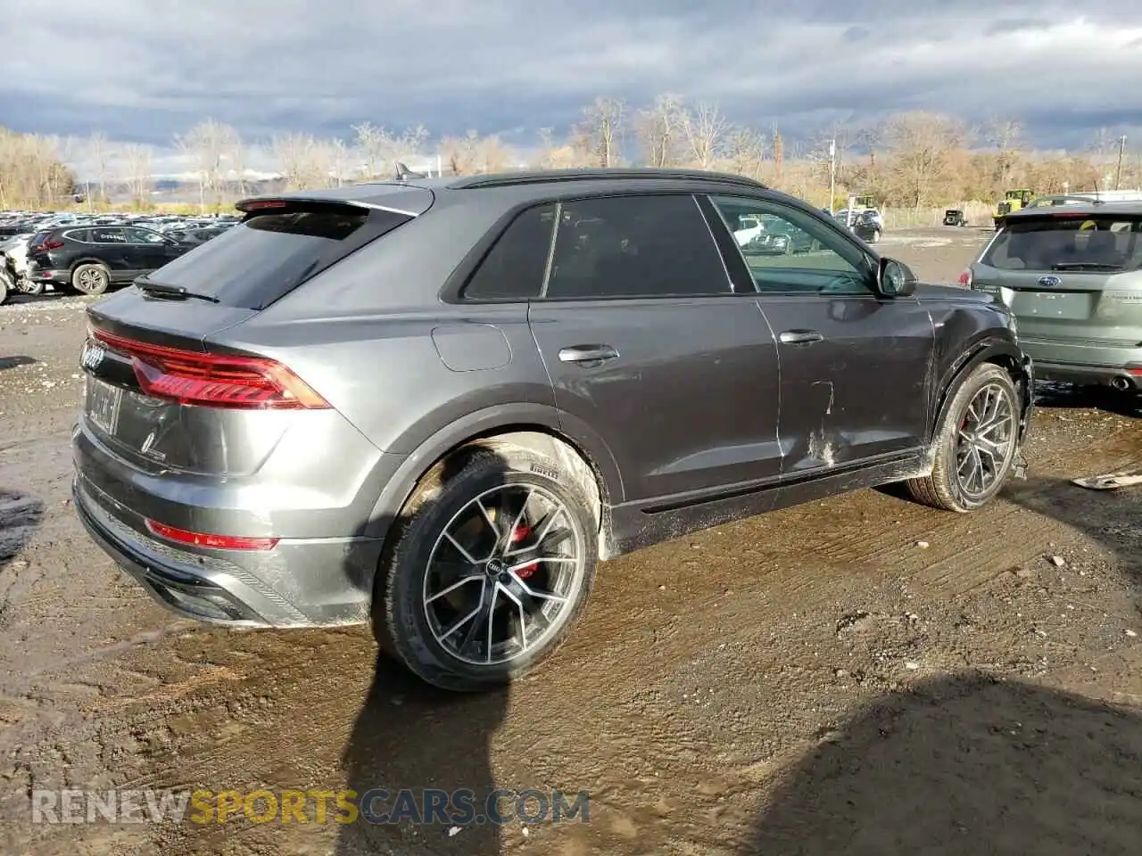3 Photograph of a damaged car WA1FVAF19KD038804 AUDI Q8 2019