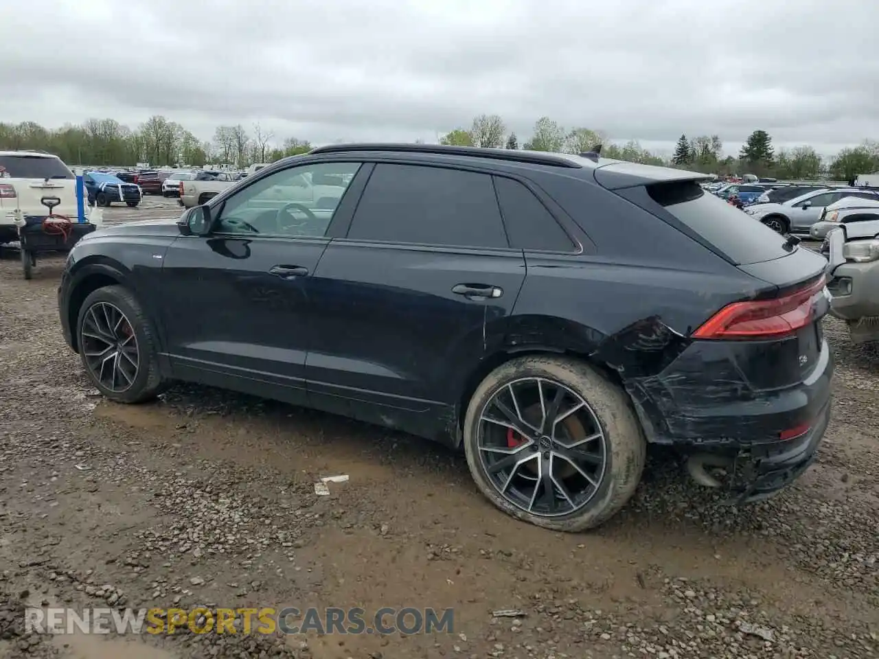 2 Фотография поврежденного автомобиля WA1FVAF1XKD033658 AUDI Q8 2019