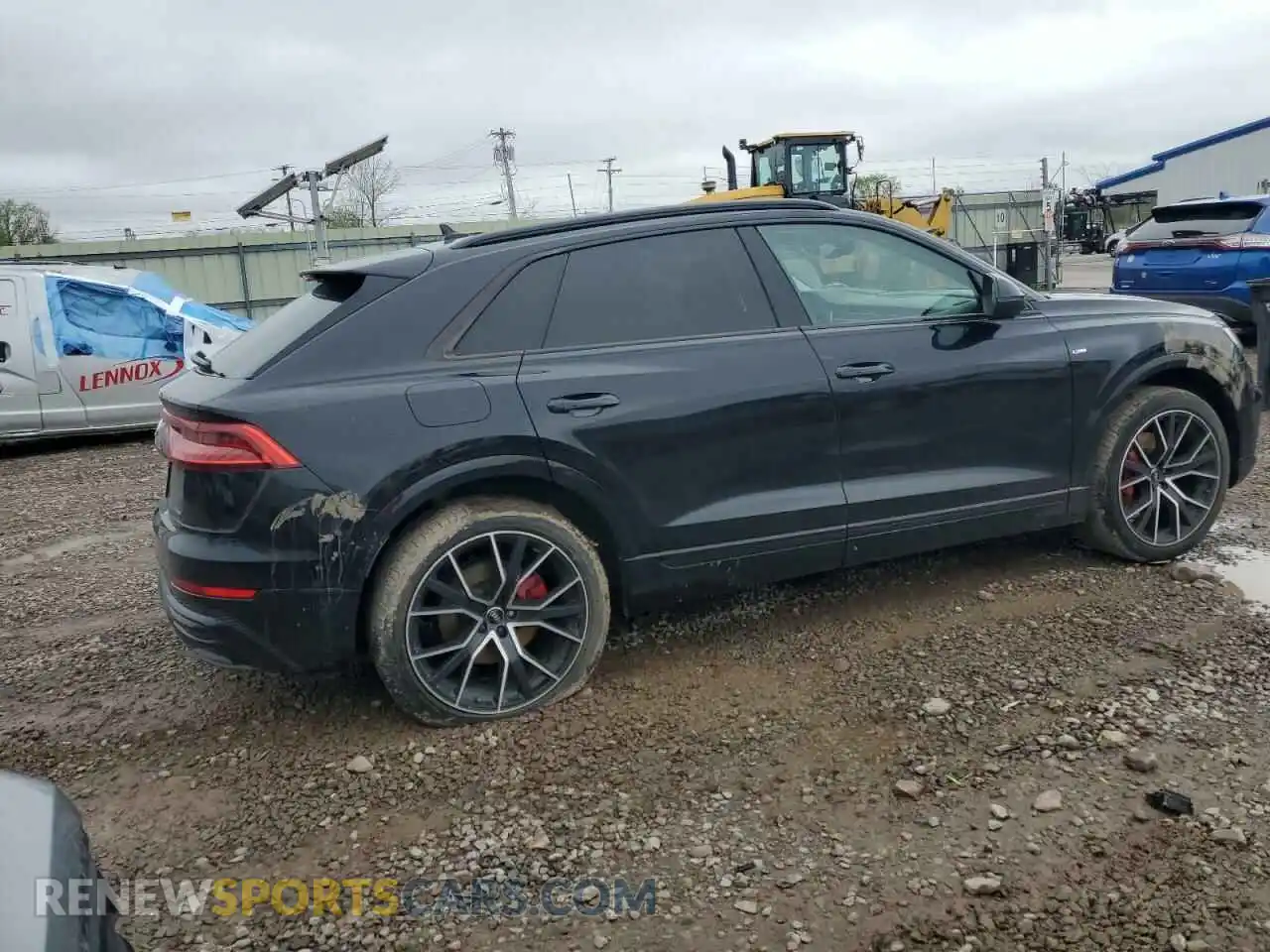 3 Фотография поврежденного автомобиля WA1FVAF1XKD033658 AUDI Q8 2019