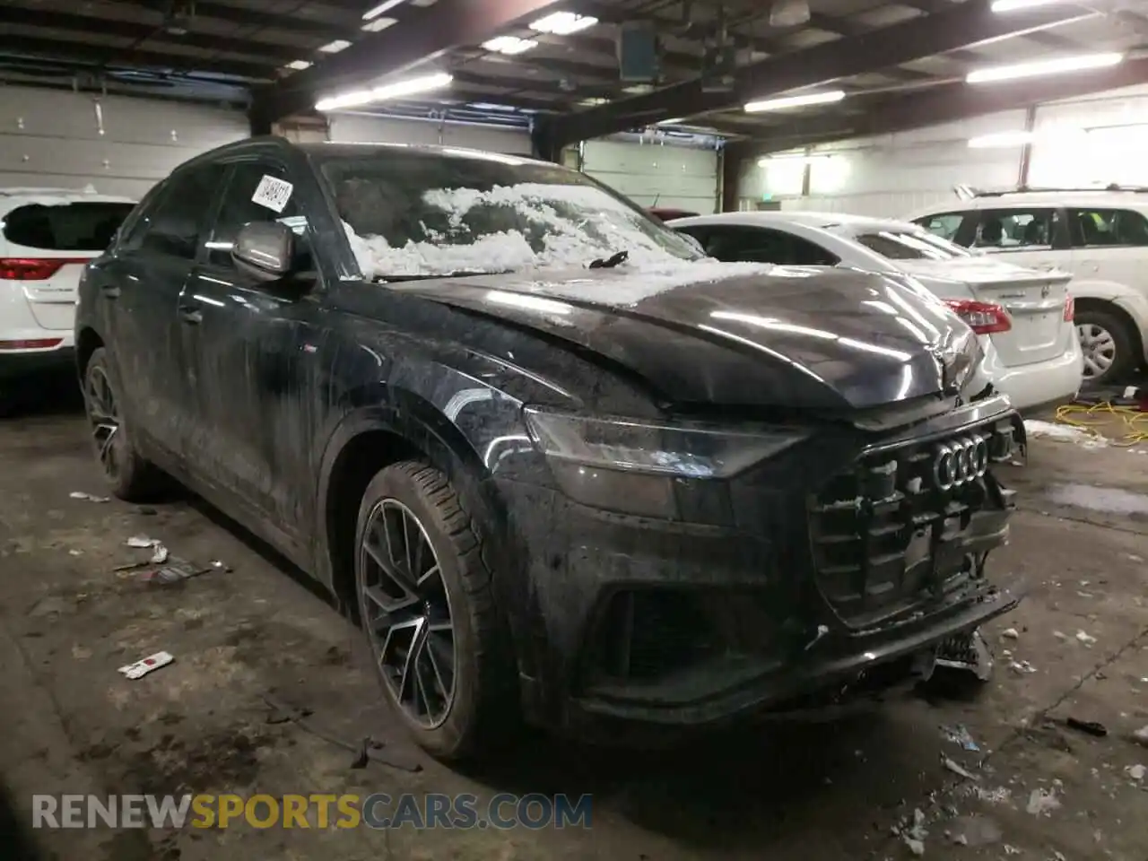 1 Photograph of a damaged car WA1FVAF1XKD040402 AUDI Q8 2019