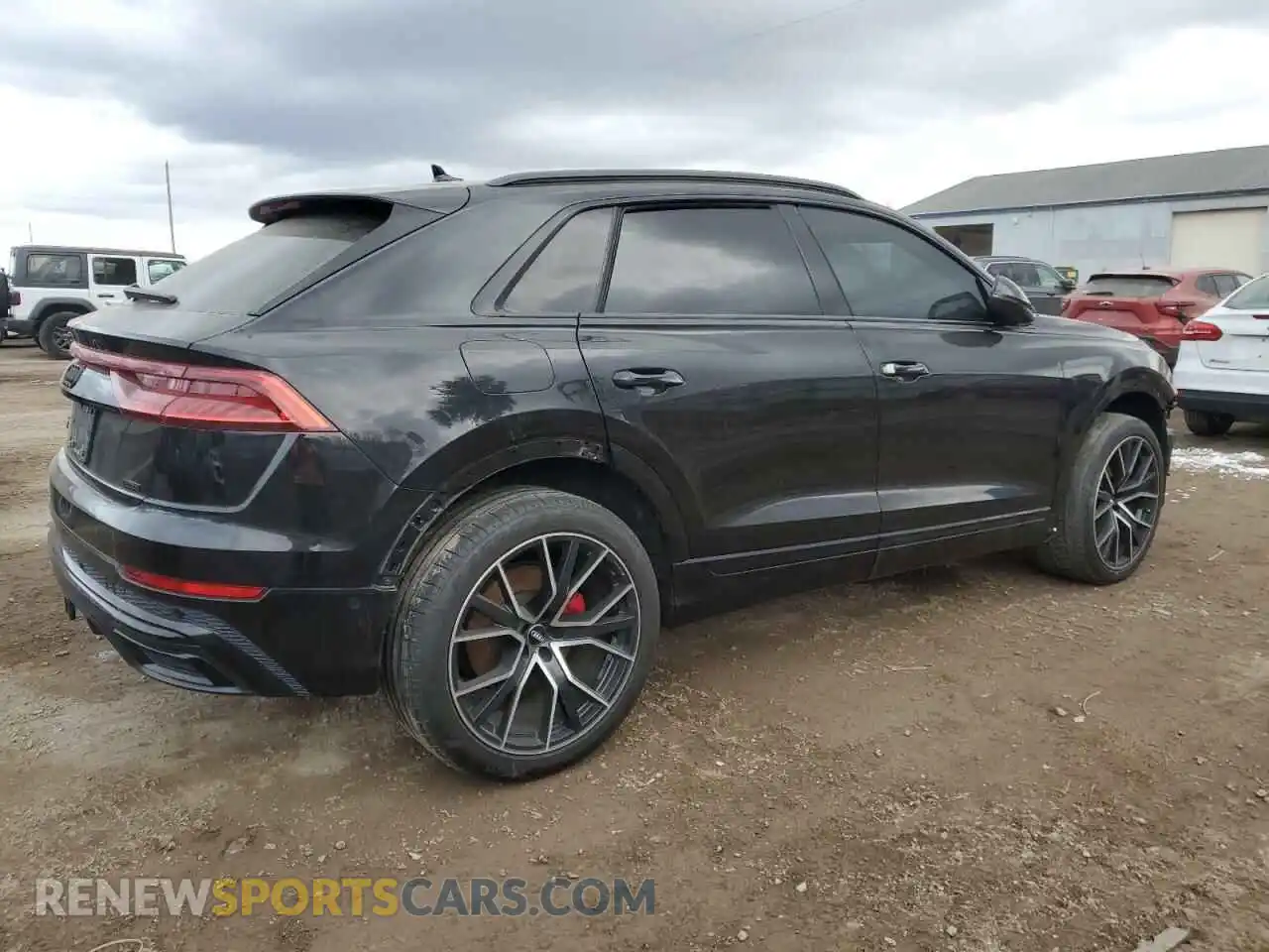 3 Фотография поврежденного автомобиля WA1FVBF13KD022085 AUDI Q8 2019