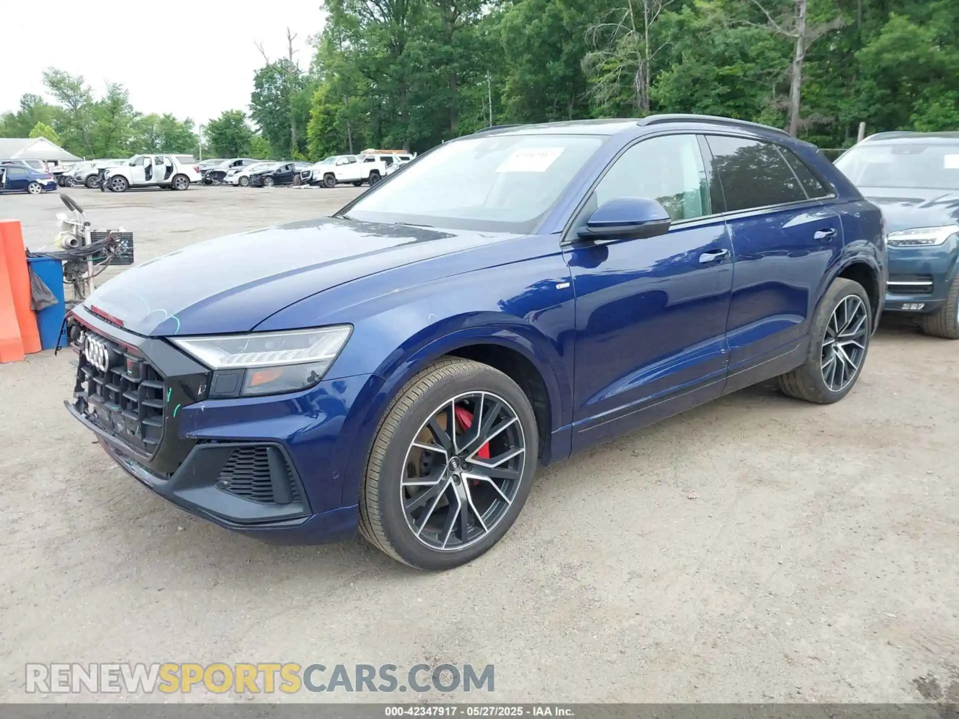 2 Фотография поврежденного автомобиля WA1FVBF16KD026714 AUDI Q8 2019
