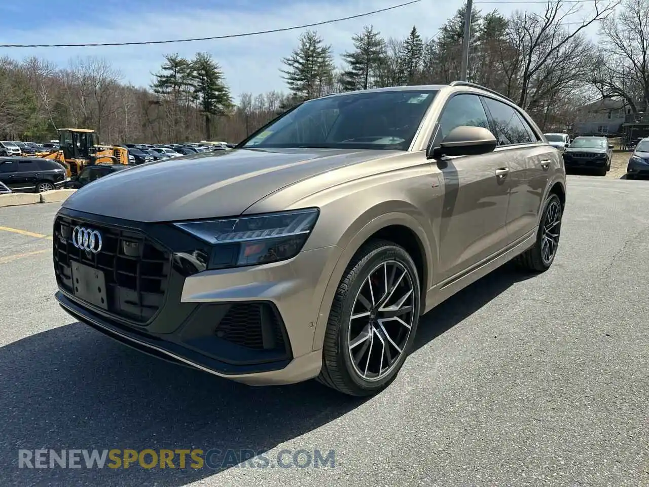 1 Photograph of a damaged car WA1FVBF18KD015892 AUDI Q8 2019