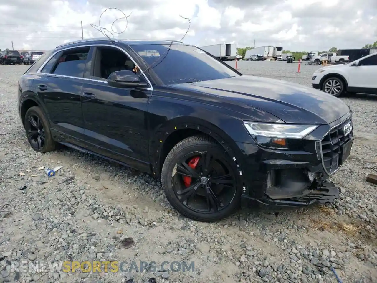1 Photograph of a damaged car WA1AVAF1XLD025037 AUDI Q8 2020