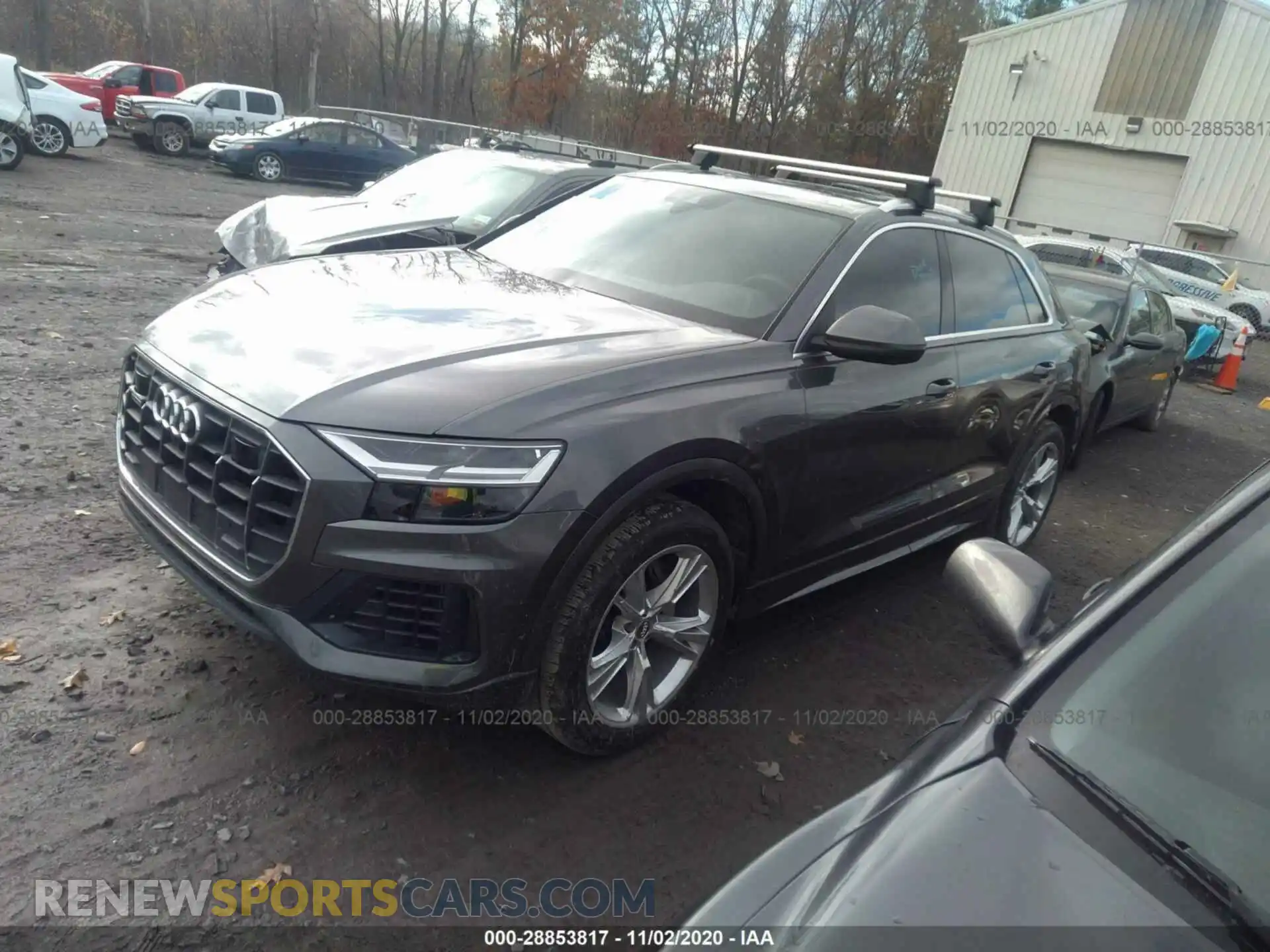 2 Photograph of a damaged car WA1BVAF10LD009305 AUDI Q8 2020