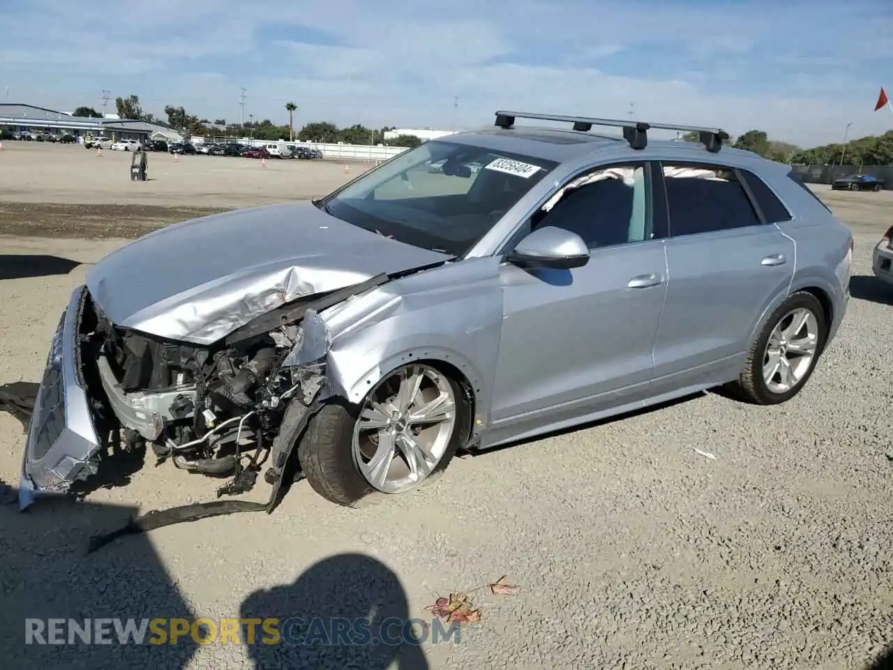 1 Photograph of a damaged car WA1BVAF10LD014844 AUDI Q8 2020