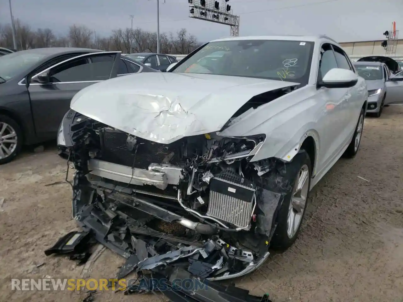 2 Photograph of a damaged car WA1BVAF12LD009371 AUDI Q8 2020