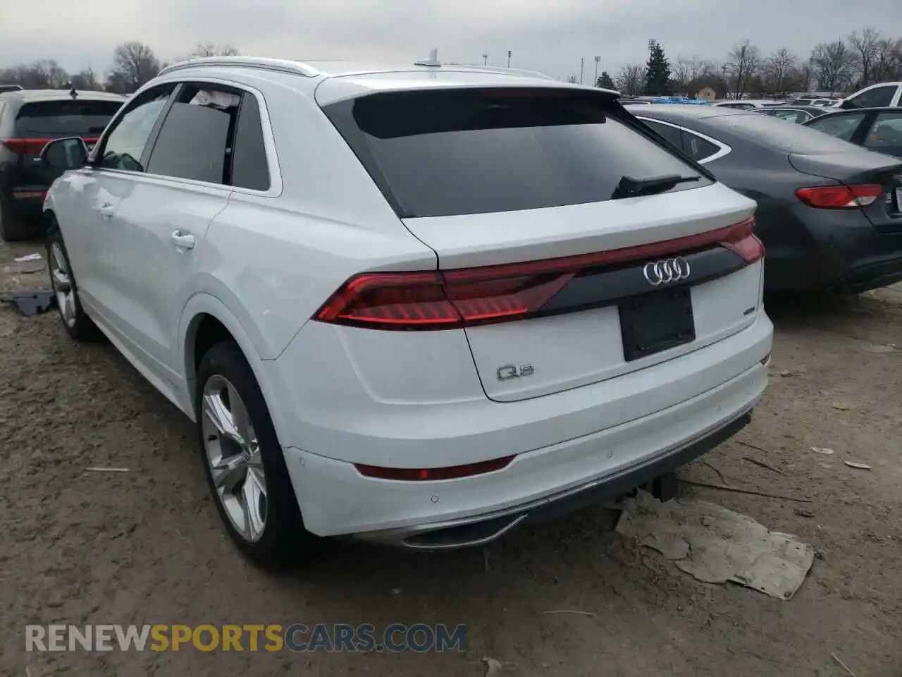 3 Photograph of a damaged car WA1BVAF12LD009371 AUDI Q8 2020