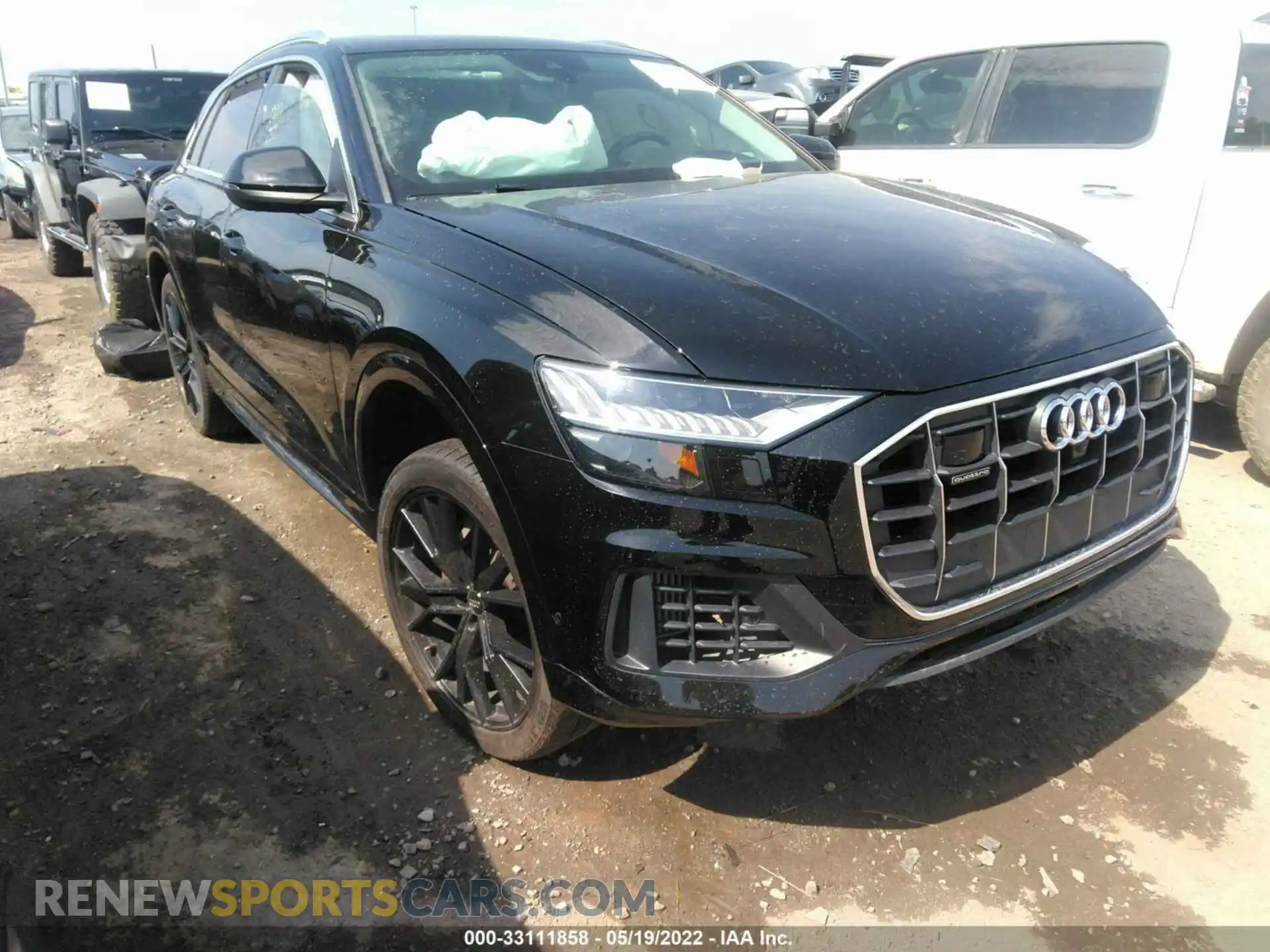 1 Photograph of a damaged car WA1CVAF19LD010151 AUDI Q8 2020