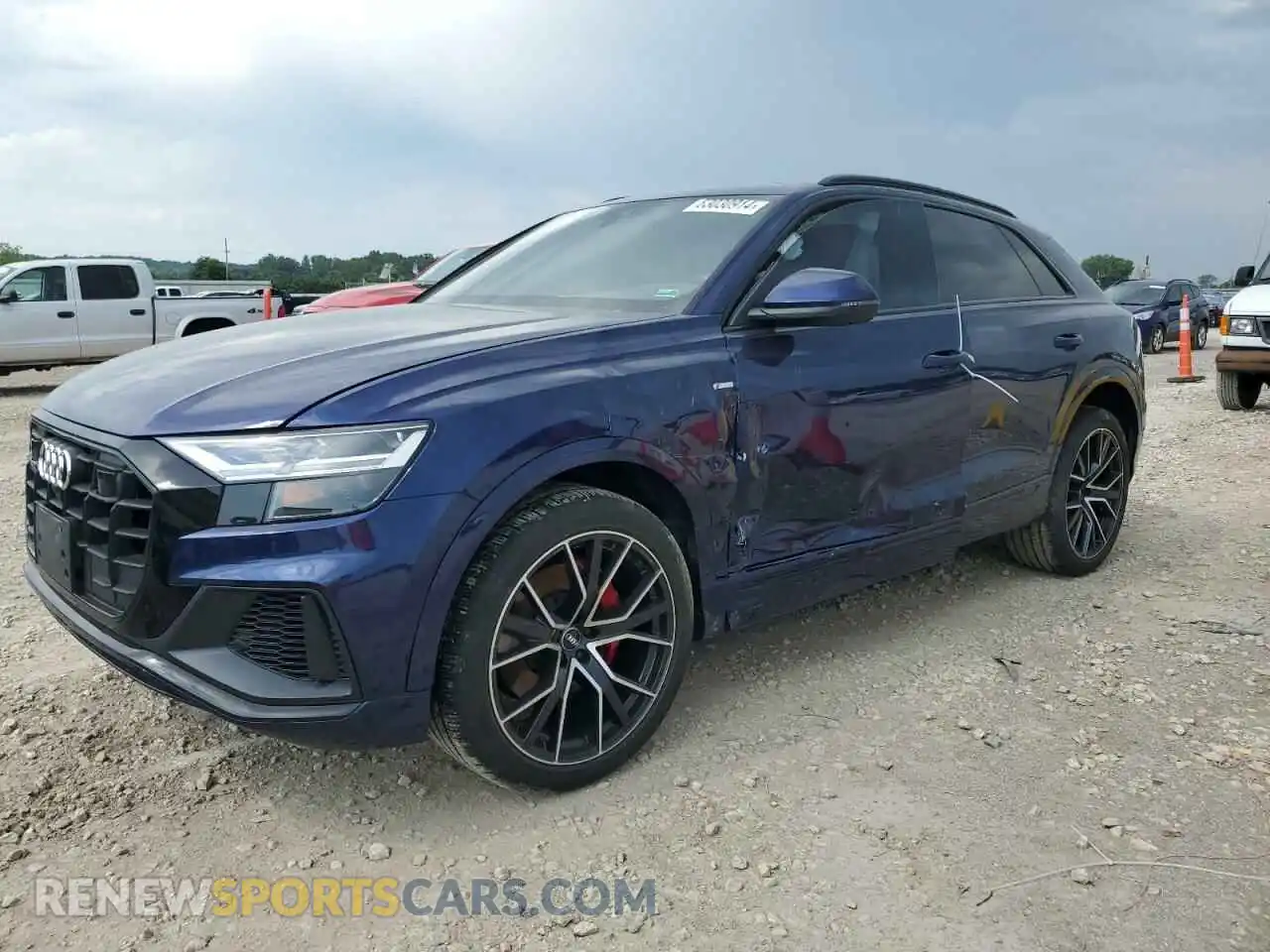 1 Фотография поврежденного автомобиля WA1EVAF11LD025333 AUDI Q8 2020