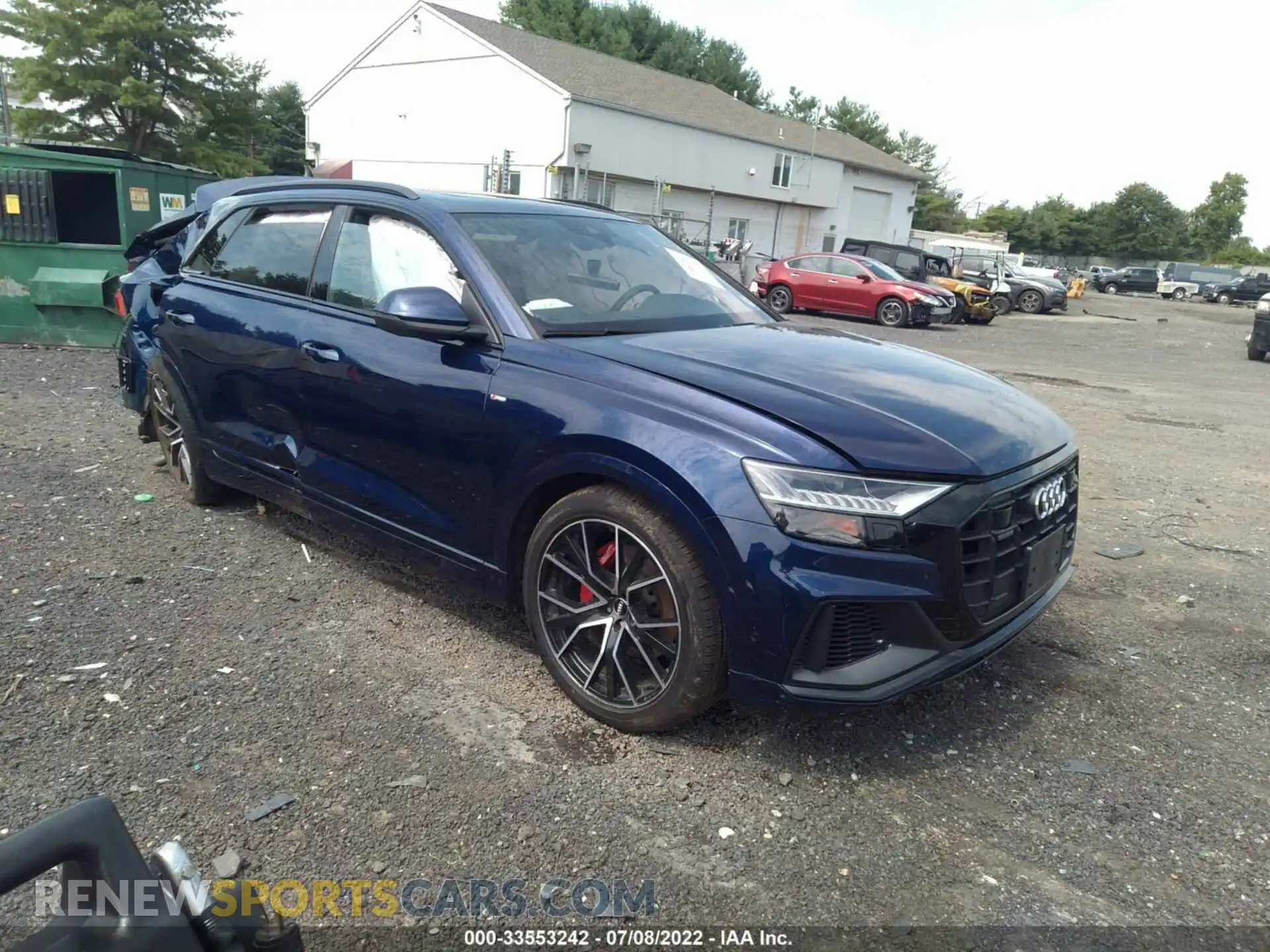 1 Фотография поврежденного автомобиля WA1EVAF12LD016298 AUDI Q8 2020