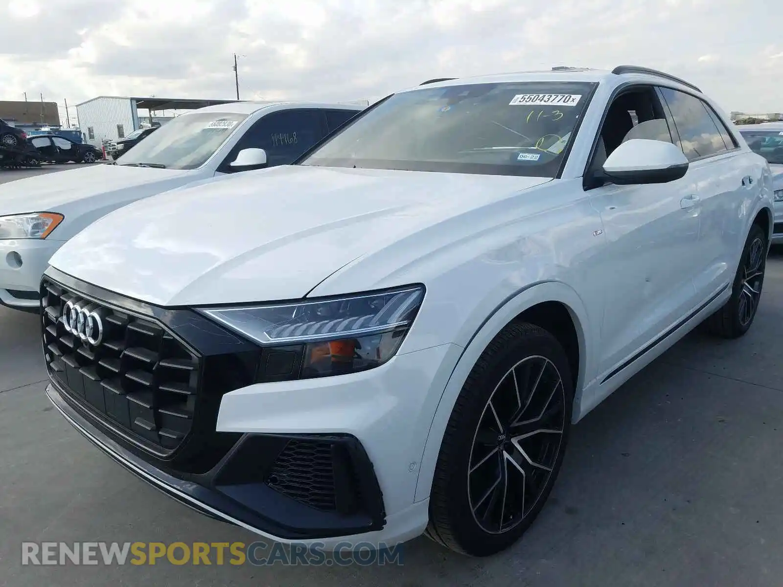 2 Photograph of a damaged car WA1EVAF13LD017234 AUDI Q8 2020