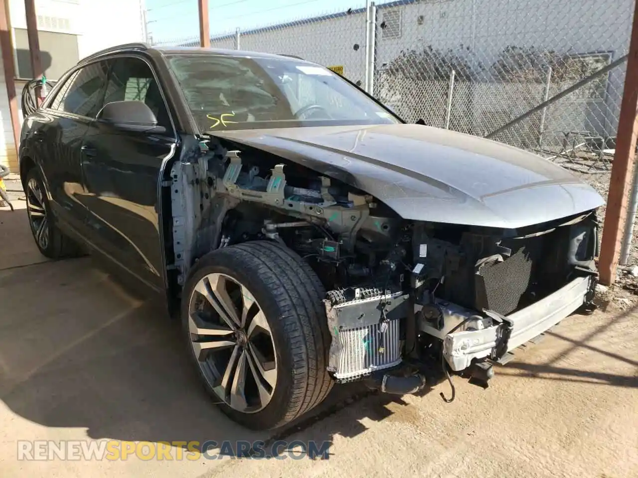 1 Photograph of a damaged car WA1EVAF14LD003360 AUDI Q8 2020