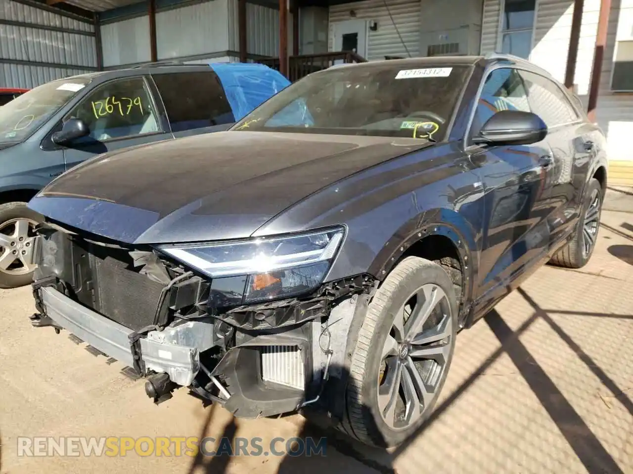 2 Photograph of a damaged car WA1EVAF14LD003360 AUDI Q8 2020