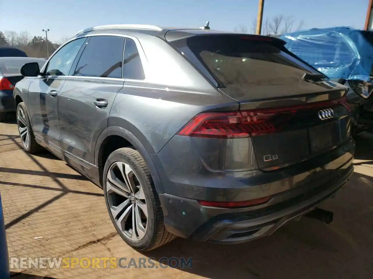 3 Photograph of a damaged car WA1EVAF14LD003360 AUDI Q8 2020