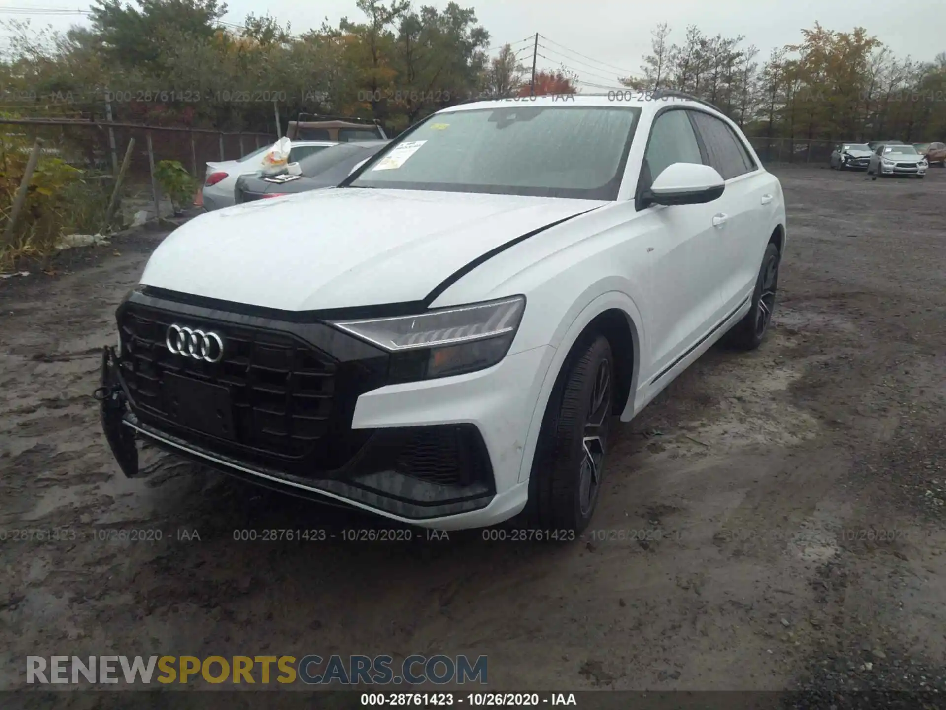 2 Photograph of a damaged car WA1EVAF14LD024418 AUDI Q8 2020