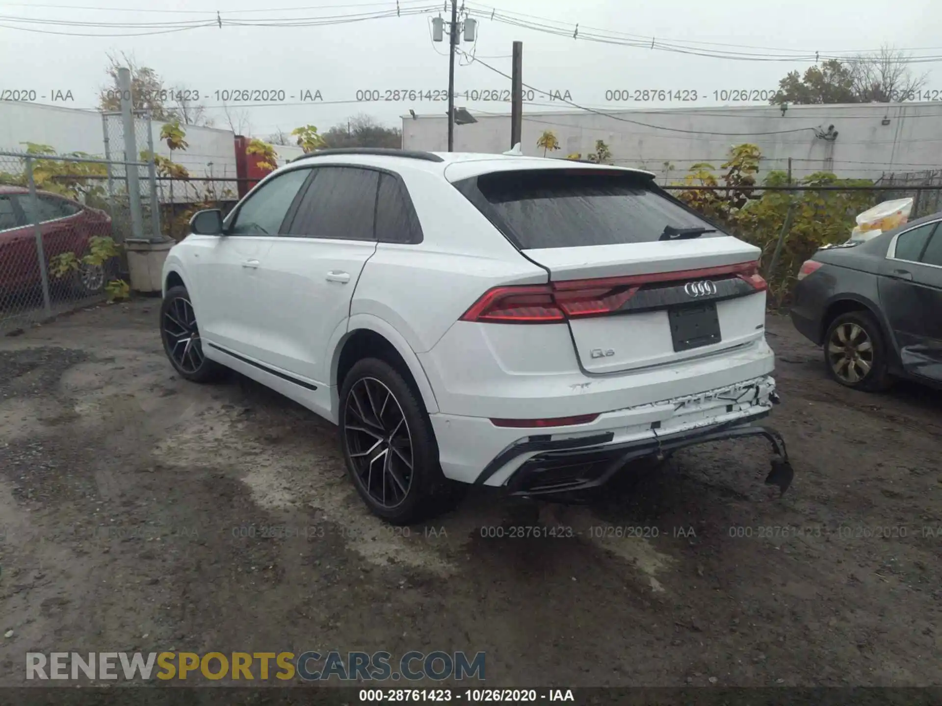 3 Photograph of a damaged car WA1EVAF14LD024418 AUDI Q8 2020