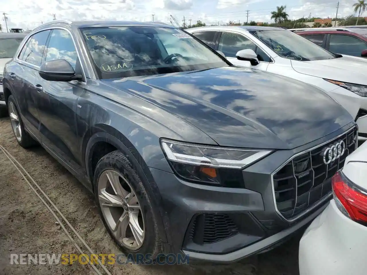 1 Photograph of a damaged car WA1EVAF18LD023840 AUDI Q8 2020
