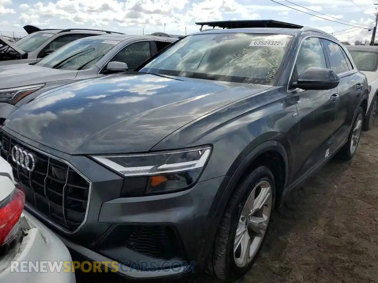 2 Photograph of a damaged car WA1EVAF18LD023840 AUDI Q8 2020