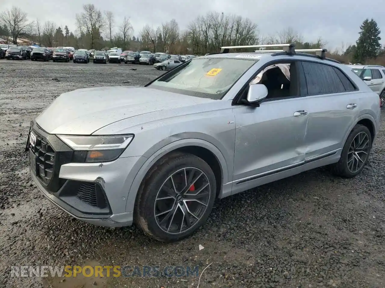 1 Photograph of a damaged car WA1EVAF18LD026592 AUDI Q8 2020