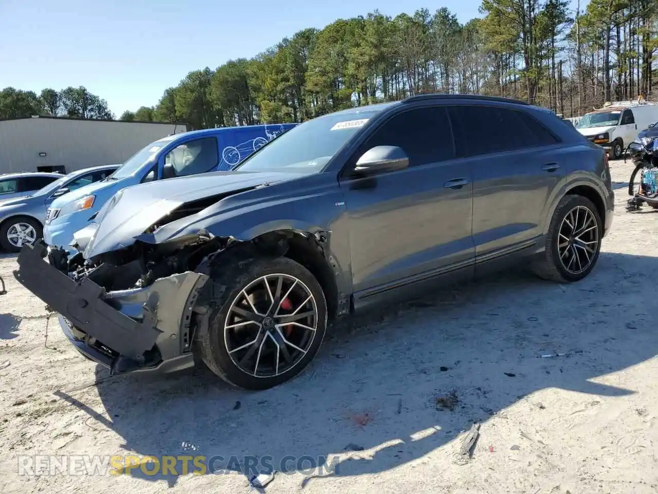 1 Фотография поврежденного автомобиля WA1EVAF1XLD003508 AUDI Q8 2020