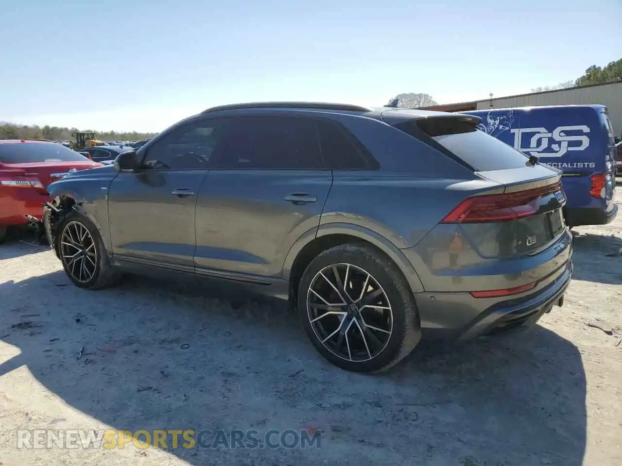 2 Фотография поврежденного автомобиля WA1EVAF1XLD003508 AUDI Q8 2020