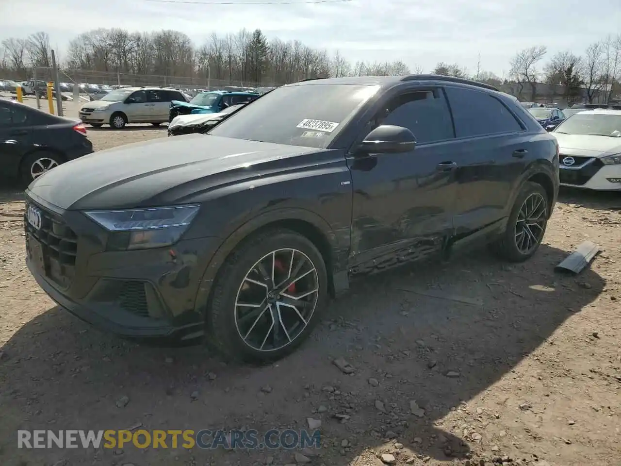 1 Фотография поврежденного автомобиля WA1FVAF10LD014540 AUDI Q8 2020