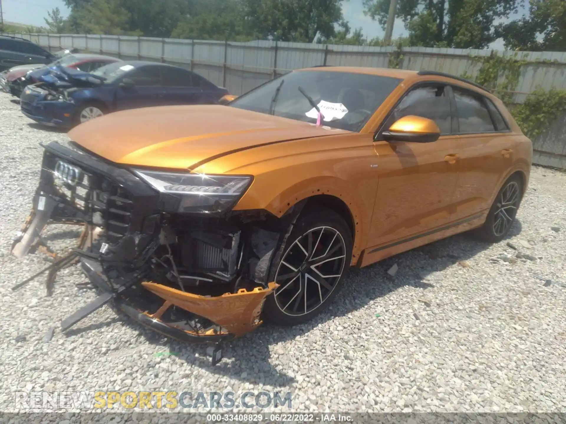 2 Photograph of a damaged car WA1FVAF11LD004793 AUDI Q8 2020