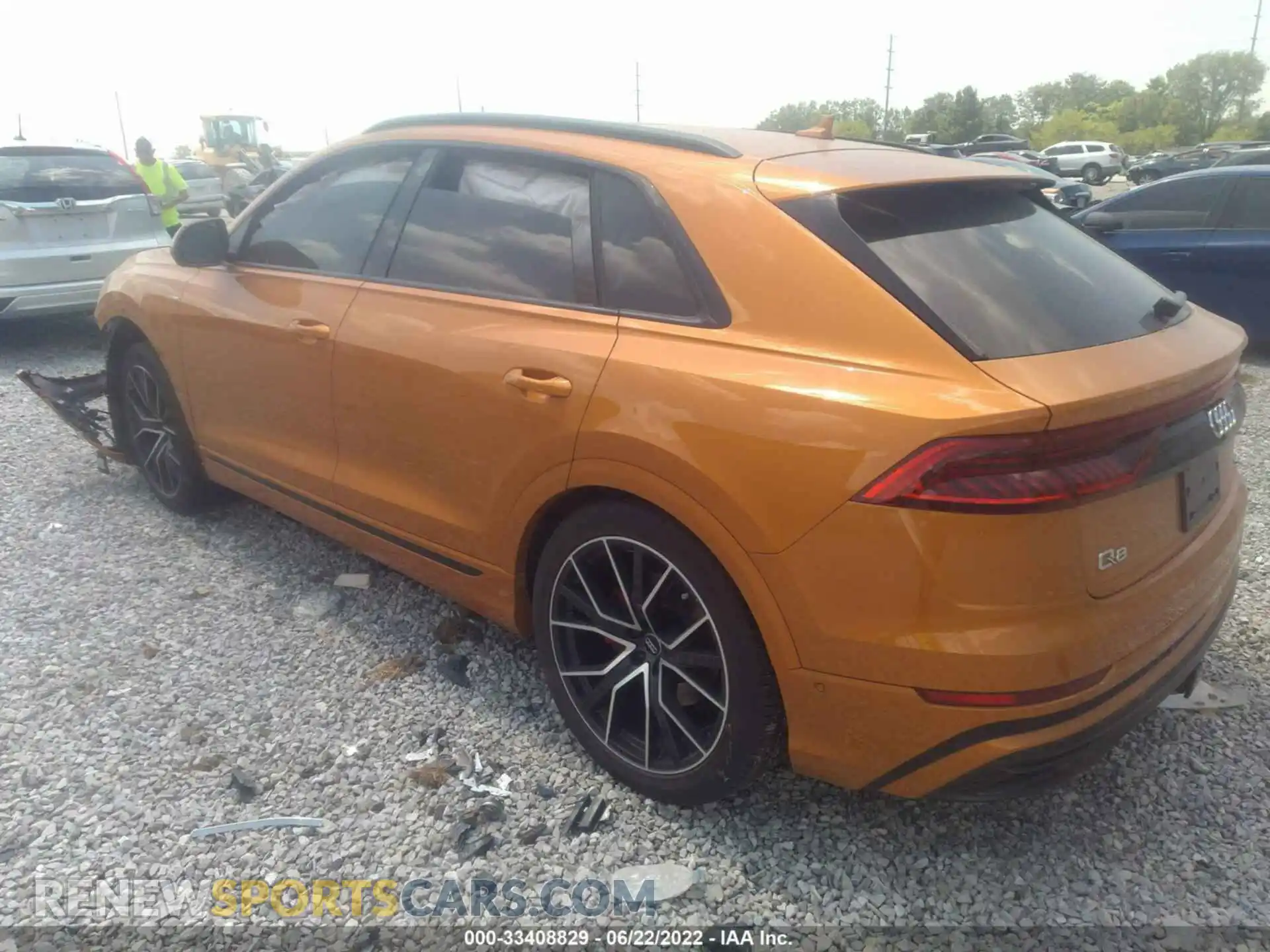 3 Photograph of a damaged car WA1FVAF11LD004793 AUDI Q8 2020