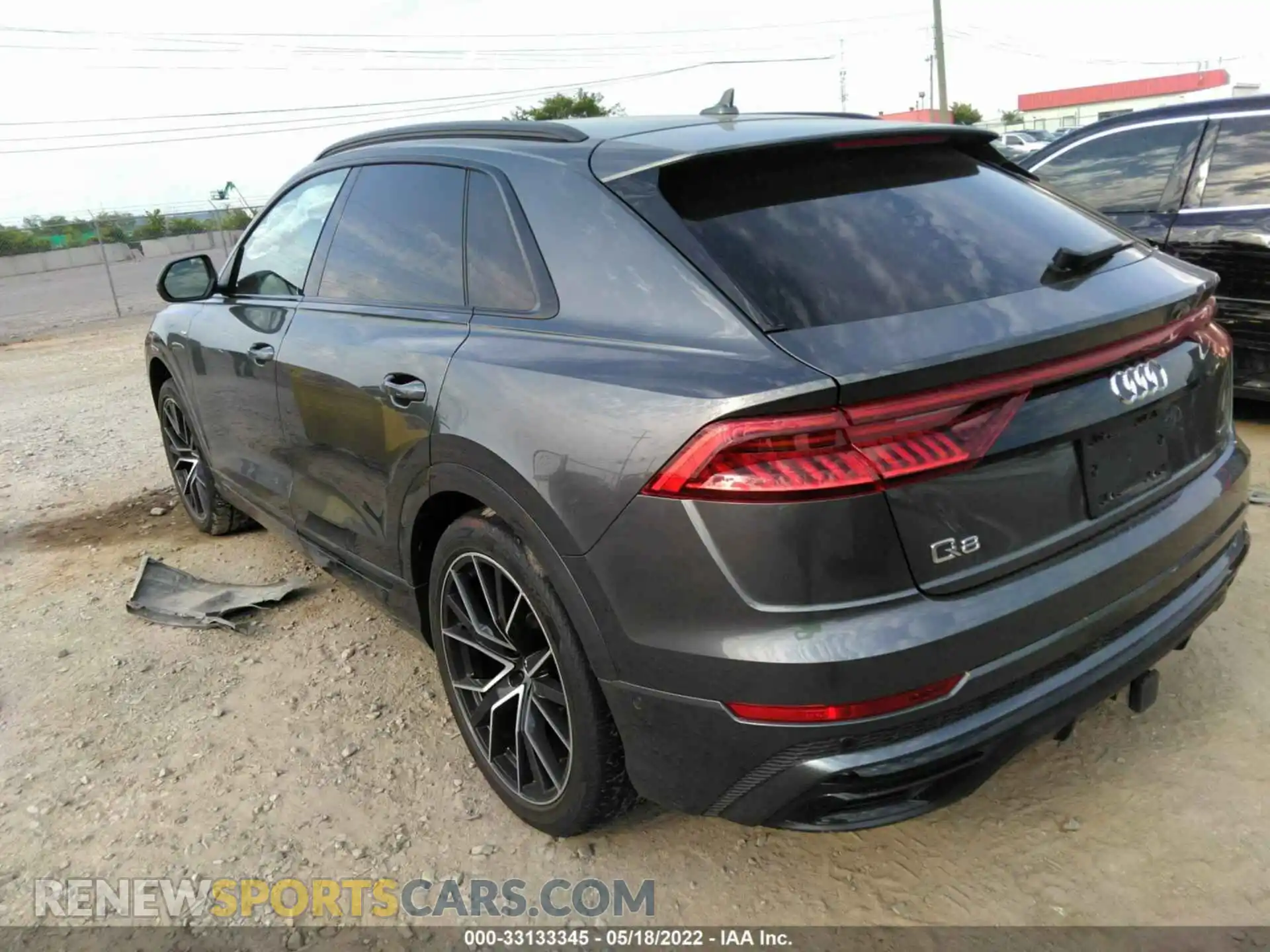 3 Photograph of a damaged car WA1FVAF13LD023474 AUDI Q8 2020