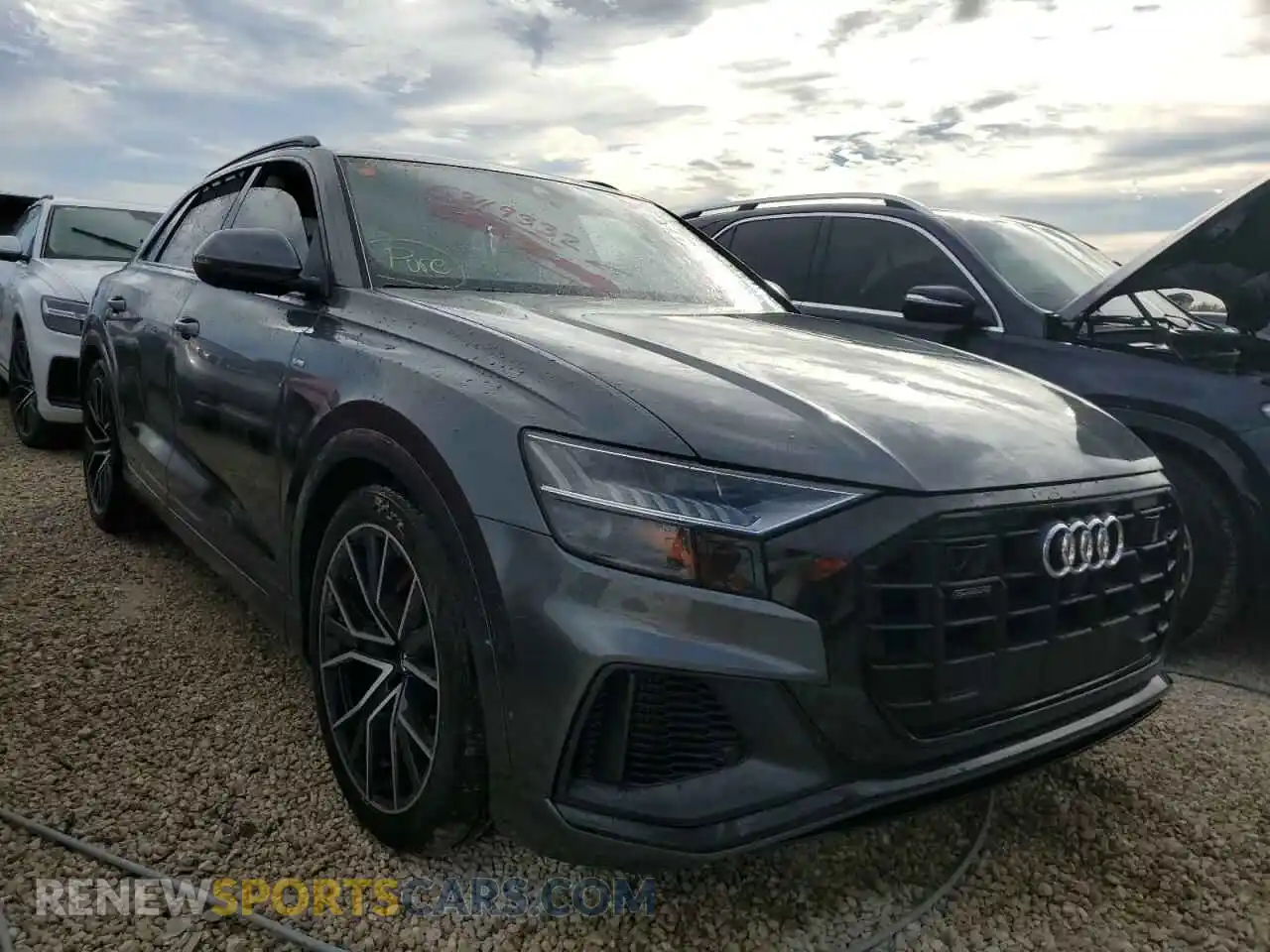 1 fotografías del automóvil dañado WA1FVAF16LD004773 AUDI Q8 2020