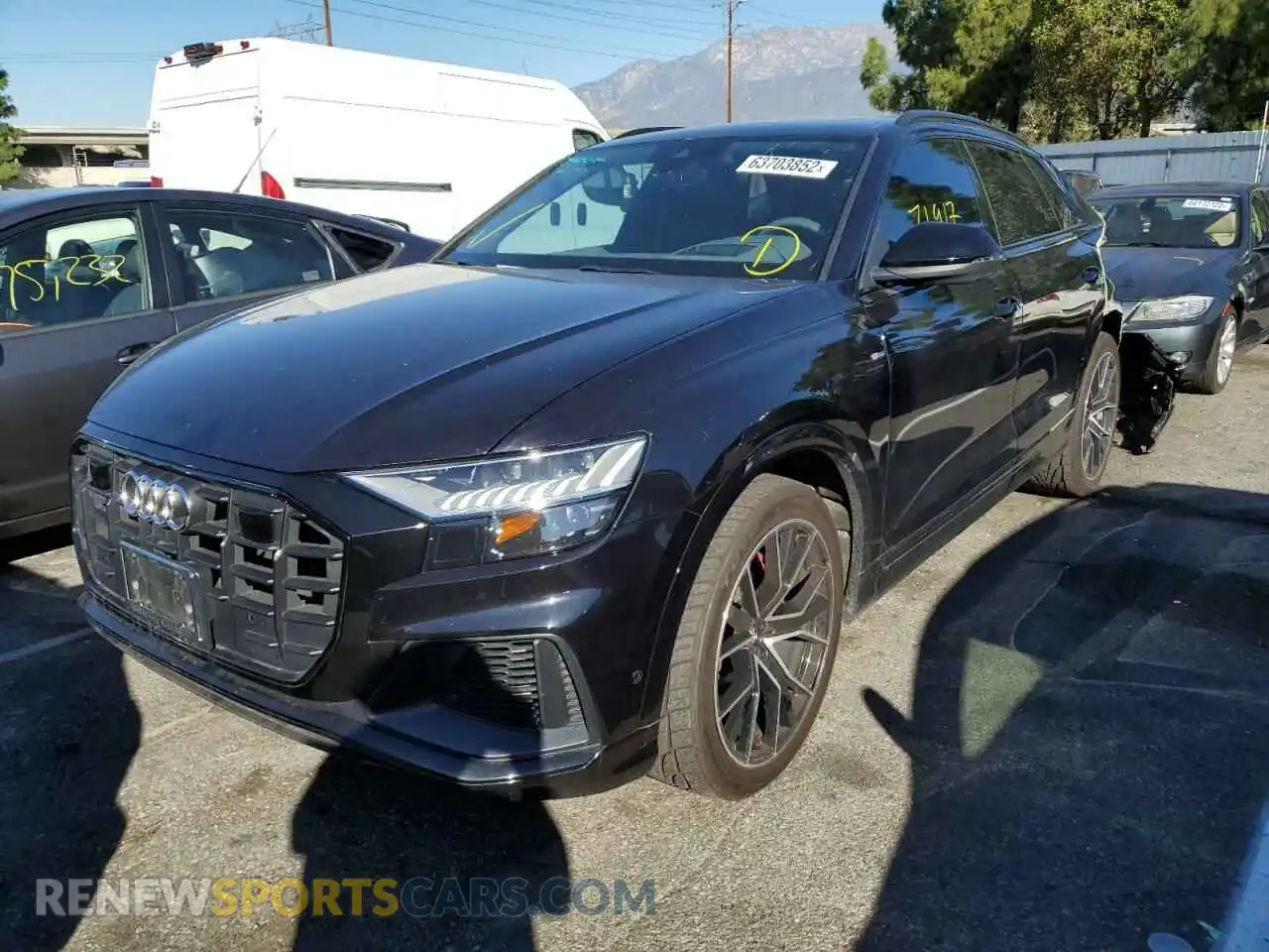 2 Photograph of a damaged car WA1FVAF16LD023243 AUDI Q8 2020
