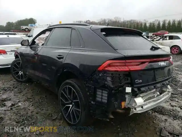 3 Photograph of a damaged car WA1FVAF17LD004863 AUDI Q8 2020